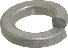 Value Collection - 1/2", 0.502" ID, 0.151" Thick Split Lock Washer - Grade 2 Spring Steel, Zinc-Plated Finish, 0.502" Min ID, 0.512" Max ID, 0.879" Max OD - Benchmark Tooling