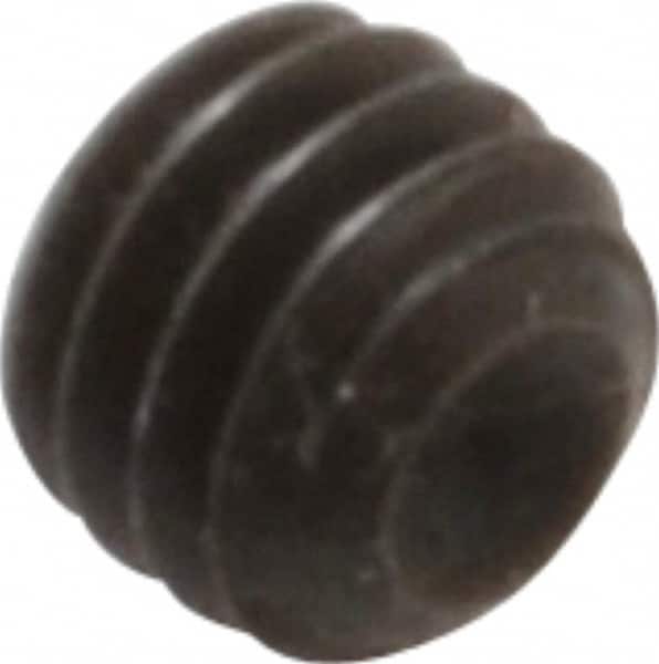 Holo-Krome - 5/16-18 UNC, 1/4" OAL, Cup Point Set Screw - Grade 8 Alloy Steel, 5/32" Key - Benchmark Tooling