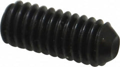 Holo-Krome - 5/16-18 UNC, 3/4" OAL, Cup Point Set Screw - Grade 8 Alloy Steel, 5/32" Key - Benchmark Tooling