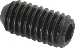 Holo-Krome - 3/8-16 UNC, 3/4" OAL, Cup Point Set Screw - Grade 8 Alloy Steel, 3/16" Key - Benchmark Tooling