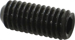 Holo-Krome - 3/8-16 UNC, 7/8" OAL, Cup Point Set Screw - Grade 8 Alloy Steel, 3/16" Key - Benchmark Tooling