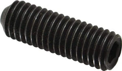 Holo-Krome - 1/2-13 UNC, 1-1/2" OAL, Cup Point Set Screw - Grade 8 Alloy Steel, 1/4" Key - Benchmark Tooling