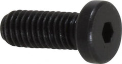 Holo-Krome - #10-32 UNF Hex Socket Drive, Low Socket Cap Screw - Alloy Steel, Black Oxide Finish, Fully Threaded, 1/2" Length Under Head - Benchmark Tooling