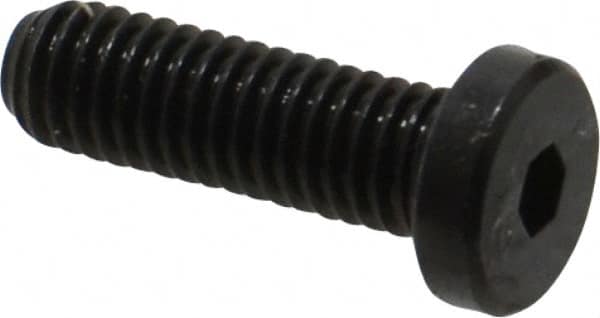 Holo-Krome - #10-32 UNF Hex Socket Drive, Low Socket Cap Screw - Alloy Steel, Black Oxide Finish, Fully Threaded, 5/8" Length Under Head - Benchmark Tooling