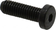 Holo-Krome - #10-32 UNF Hex Socket Drive, Low Socket Cap Screw - Alloy Steel, Black Oxide Finish, Fully Threaded, 5/8" Length Under Head - Benchmark Tooling