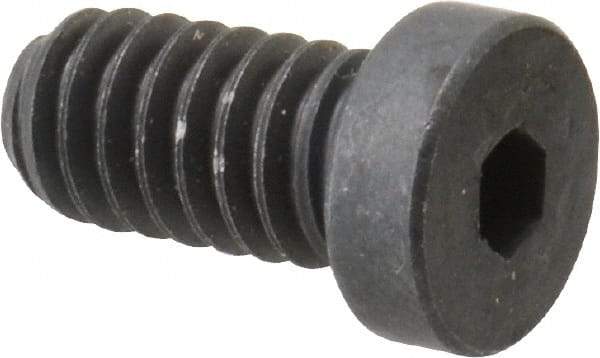 Holo-Krome - 1/4-20 UNC Hex Socket Drive, Low Socket Cap Screw - Alloy Steel, Black Oxide Finish, Fully Threaded, 1/2" Length Under Head - Benchmark Tooling