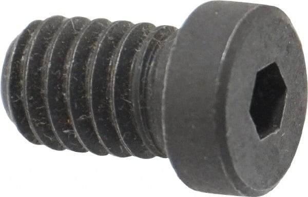 Holo-Krome - 5/16-18 UNC Hex Socket Drive, Low Socket Cap Screw - Alloy Steel, Black Oxide Finish, Fully Threaded, 1/2" Length Under Head - Benchmark Tooling