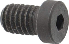 Holo-Krome - 5/16-18 UNC Hex Socket Drive, Low Socket Cap Screw - Alloy Steel, Black Oxide Finish, Fully Threaded, 1/2" Length Under Head - Benchmark Tooling