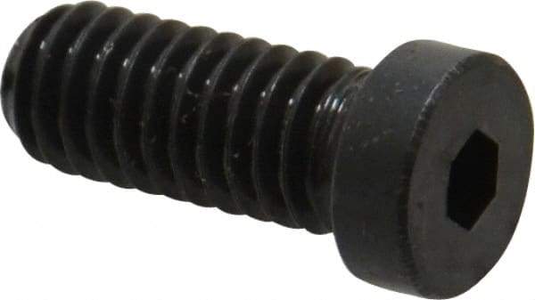 Holo-Krome - 5/16-18 UNC Hex Socket Drive, Low Socket Cap Screw - Alloy Steel, Black Oxide Finish, Fully Threaded, 3/4" Length Under Head - Benchmark Tooling