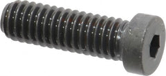 Holo-Krome - 5/16-18 UNC Hex Socket Drive, Low Socket Cap Screw - Alloy Steel, Black Oxide Finish, Fully Threaded, 1" Length Under Head - Benchmark Tooling