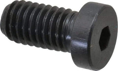 Holo-Krome - 3/8-16 UNC Hex Socket Drive, Low Socket Cap Screw - Alloy Steel, Black Oxide Finish, Fully Threaded, 3/4" Length Under Head - Benchmark Tooling