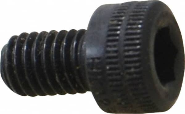 Holo-Krome - M5x0.80 Metric Coarse Hex Socket Drive, Socket Cap Screw - Grade 12.9 Alloy Steel, Black Oxide Finish, Fully Threaded, 8mm Length Under Head - Benchmark Tooling