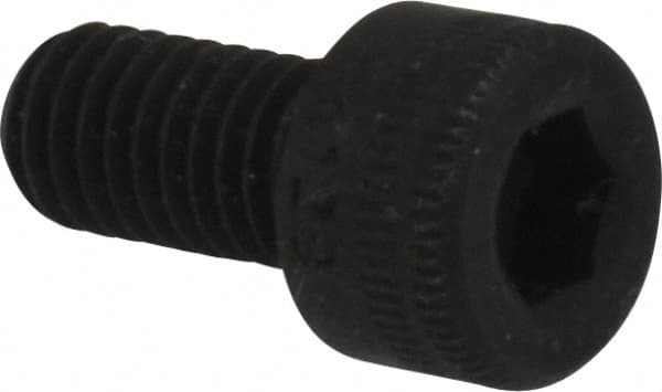 Holo-Krome - M5x0.80 Metric Coarse Hex Socket Drive, Socket Cap Screw - Grade 12.9 Alloy Steel, Black Oxide Finish, Fully Threaded, 10mm Length Under Head - Benchmark Tooling