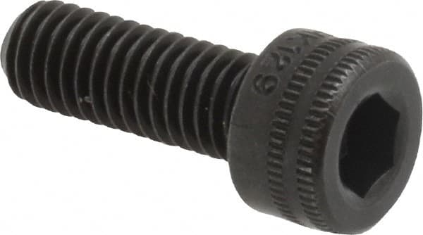 Holo-Krome - M5x0.80 Metric Coarse Hex Socket Drive, Socket Cap Screw - Grade 12.9 Alloy Steel, Black Oxide Finish, Fully Threaded, 14mm Length Under Head - Benchmark Tooling