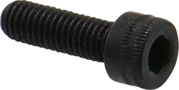 Holo-Krome - M5x0.80 Metric Coarse Hex Socket Drive, Socket Cap Screw - Grade 12.9 Alloy Steel, Black Oxide Finish, Fully Threaded, 16mm Length Under Head - Benchmark Tooling