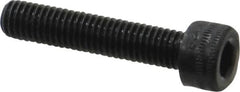 Holo-Krome - M5x0.80 Metric Coarse Hex Socket Drive, Socket Cap Screw - Grade 12.9 Alloy Steel, Black Oxide Finish, Fully Threaded, 25mm Length Under Head - Benchmark Tooling