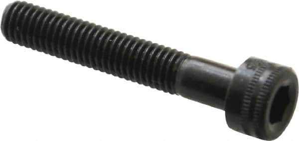 Holo-Krome - M5x0.80 Metric Coarse Hex Socket Drive, Socket Cap Screw - Grade 12.9 Alloy Steel, Black Oxide Finish, Fully Threaded, 30mm Length Under Head - Benchmark Tooling