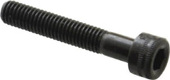 Holo-Krome - M5x0.80 Metric Coarse Hex Socket Drive, Socket Cap Screw - Grade 12.9 Alloy Steel, Black Oxide Finish, Fully Threaded, 30mm Length Under Head - Benchmark Tooling