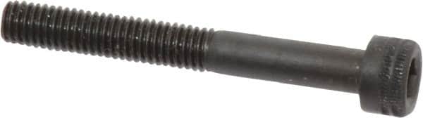 Holo-Krome - M5x0.80 Metric Coarse Hex Socket Drive, Socket Cap Screw - Grade 12.9 Alloy Steel, Black Oxide Finish, Partially Threaded, 40mm Length Under Head - Benchmark Tooling