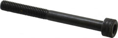 Holo-Krome - M5x0.80 Metric Coarse Hex Socket Drive, Socket Cap Screw - Grade 12.9 Alloy Steel, Black Oxide Finish, Partially Threaded, 50mm Length Under Head - Benchmark Tooling