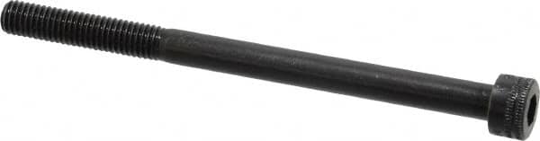 Holo-Krome - M5x0.80 Metric Coarse Hex Socket Drive, Socket Cap Screw - Grade 12.9 Alloy Steel, Black Oxide Finish, Partially Threaded, 70mm Length Under Head - Benchmark Tooling