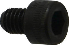 Holo-Krome - M6x1.00 Metric Coarse Hex Socket Drive, Socket Cap Screw - Grade 12.9 Alloy Steel, Black Oxide Finish, Fully Threaded, 8mm Length Under Head - Benchmark Tooling