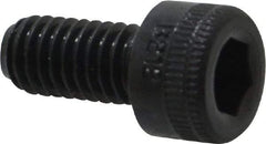 Holo-Krome - M6x1.00 Metric Coarse Hex Socket Drive, Socket Cap Screw - Grade 12.9 Alloy Steel, Black Oxide Finish, Fully Threaded, 12mm Length Under Head - Benchmark Tooling