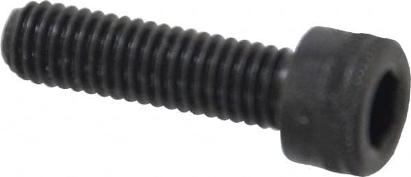Holo-Krome - M6x1.00 Metric Coarse Hex Socket Drive, Socket Cap Screw - Grade 12.9 Alloy Steel, Black Oxide Finish, Fully Threaded, 22mm Length Under Head - Benchmark Tooling