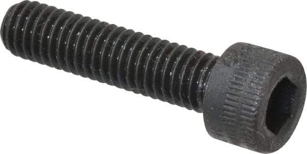 Holo-Krome - M6x1.00 Metric Coarse Hex Socket Drive, Socket Cap Screw - Grade 12.9 Alloy Steel, Black Oxide Finish, Fully Threaded, 25mm Length Under Head - Benchmark Tooling