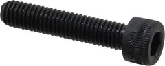 Holo-Krome - M6x1.00 Metric Coarse Hex Socket Drive, Socket Cap Screw - Grade 12.9 Alloy Steel, Black Oxide Finish, Fully Threaded, 30mm Length Under Head - Benchmark Tooling
