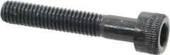 Holo-Krome - M6x1.00 Metric Coarse Hex Socket Drive, Socket Cap Screw - Grade 12.9 Alloy Steel, Black Oxide Finish, Partially Threaded, 35mm Length Under Head - Benchmark Tooling