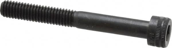 Holo-Krome - M6x1.00 Metric Coarse Hex Socket Drive, Socket Cap Screw - Grade 12.9 Alloy Steel, Black Oxide Finish, Partially Threaded, 50mm Length Under Head - Benchmark Tooling