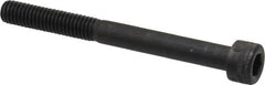 Holo-Krome - M6x1.00 Metric Coarse Hex Socket Drive, Socket Cap Screw - Grade 12.9 Alloy Steel, Black Oxide Finish, Partially Threaded, 60mm Length Under Head - Benchmark Tooling