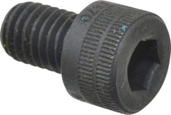 Holo-Krome - M8x1.25 Metric Coarse Hex Socket Drive, Socket Cap Screw - Grade 12.9 Alloy Steel, Black Oxide Finish, Fully Threaded, 12mm Length Under Head - Benchmark Tooling
