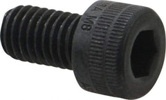 Holo-Krome - M8x1.25 Metric Coarse Hex Socket Drive, Socket Cap Screw - Grade 12.9 Alloy Steel, Black Oxide Finish, Fully Threaded, 14mm Length Under Head - Benchmark Tooling