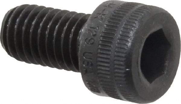 Holo-Krome - M8x1.25 Metric Coarse Hex Socket Drive, Socket Cap Screw - Grade 12.9 Alloy Steel, Black Oxide Finish, Fully Threaded, 15mm Length Under Head - Benchmark Tooling