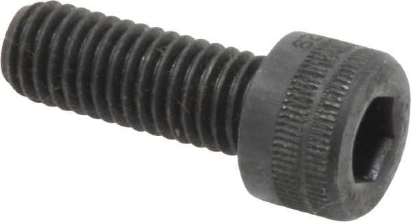 Holo-Krome - M8x1.25 Metric Coarse Hex Socket Drive, Socket Cap Screw - Grade 12.9 Alloy Steel, Black Oxide Finish, Fully Threaded, 22mm Length Under Head - Benchmark Tooling