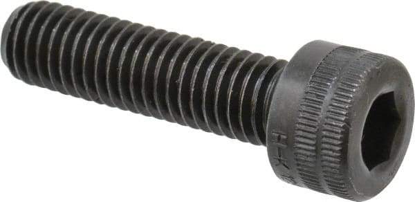 Holo-Krome - M8x1.25 Metric Coarse Hex Socket Drive, Socket Cap Screw - Grade 12.9 Alloy Steel, Black Oxide Finish, Fully Threaded, 30mm Length Under Head - Benchmark Tooling