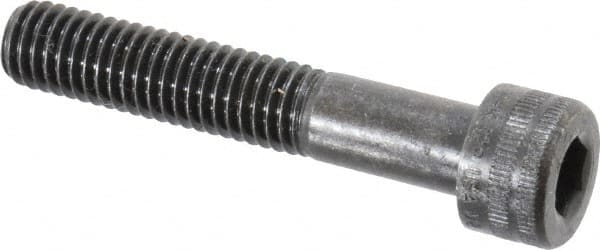 Holo-Krome - M8x1.25 Metric Coarse Hex Socket Drive, Socket Cap Screw - Grade 12.9 Alloy Steel, Black Oxide Finish, Partially Threaded, 45mm Length Under Head - Benchmark Tooling