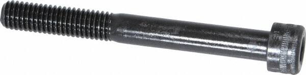 Holo-Krome - M8x1.25 Metric Coarse Hex Socket Drive, Socket Cap Screw - Grade 12.9 Alloy Steel, Black Oxide Finish, Partially Threaded, 70mm Length Under Head - Benchmark Tooling