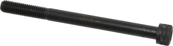 Holo-Krome - M8x1.25 Metric Coarse Hex Socket Drive, Socket Cap Screw - Grade 12.9 Alloy Steel, Black Oxide Finish, Partially Threaded, 100mm Length Under Head - Benchmark Tooling