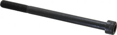 Holo-Krome - M8x1.25 Metric Coarse Hex Socket Drive, Socket Cap Screw - Grade 12.9 Alloy Steel, Black Oxide Finish, Partially Threaded, 110mm Length Under Head - Benchmark Tooling