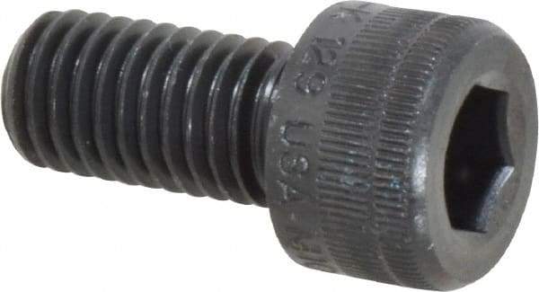 Holo-Krome - M10x1.50 Metric Coarse Hex Socket Drive, Socket Cap Screw - Grade 12.9 Alloy Steel, Black Oxide Finish, Fully Threaded, 20mm Length Under Head - Benchmark Tooling