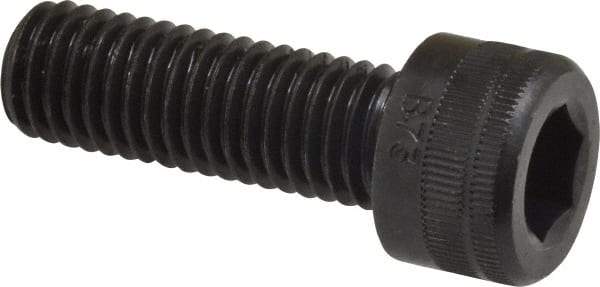 Holo-Krome - M10x1.50 Metric Coarse Hex Socket Drive, Socket Cap Screw - Grade 12.9 Alloy Steel, Black Oxide Finish, Fully Threaded, 30mm Length Under Head - Benchmark Tooling