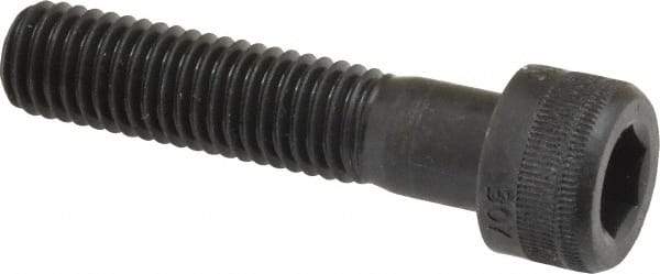 Holo-Krome - M10x1.50 Metric Coarse Hex Socket Drive, Socket Cap Screw - Grade 12.9 Alloy Steel, Black Oxide Finish, Fully Threaded, 45mm Length Under Head - Benchmark Tooling