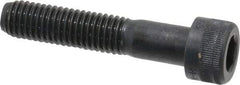 Holo-Krome - M10x1.50 Metric Coarse Hex Socket Drive, Socket Cap Screw - Grade 12.9 Alloy Steel, Black Oxide Finish, Partially Threaded, 50mm Length Under Head - Benchmark Tooling