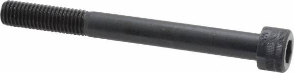 Holo-Krome - M10x1.50 Metric Coarse Hex Socket Drive, Socket Cap Screw - Grade 12.9 Alloy Steel, Black Oxide Finish, Partially Threaded, 100mm Length Under Head - Benchmark Tooling