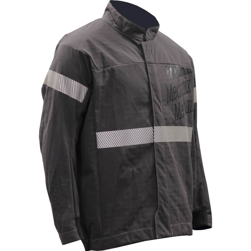 Jackets & Coats; Garment Style: Jacket; Size: Large; Protection Type: Arc Flash; Gender: Unisex; Material: Gore Pyrad; Closure Type: Storm Flap; Sleeve Length: 33.75 in; Chest Size (Inch): 44; Material Weight: 9.2 oz/sq yd; Welding Applications: None; Num