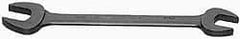 Proto - 3/4" x 7/8" Standard Open End Wrench - 9-39/64" OAL, Double End, Black Finish, 15° Head Angle - Benchmark Tooling