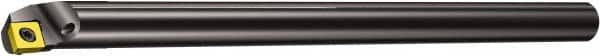 Sandvik Coromant - 0.5984" Min Bore Diam, 8" OAL, 1/2" Shank Diam, E..SCLPR/L-R Indexable Boring Bar - Screw-On Holding Method - Benchmark Tooling